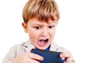 Child Moody and Angry